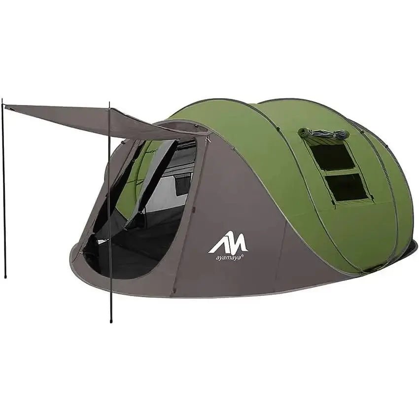 AYAMAYA 6-person easy pop-up tent with vestibule