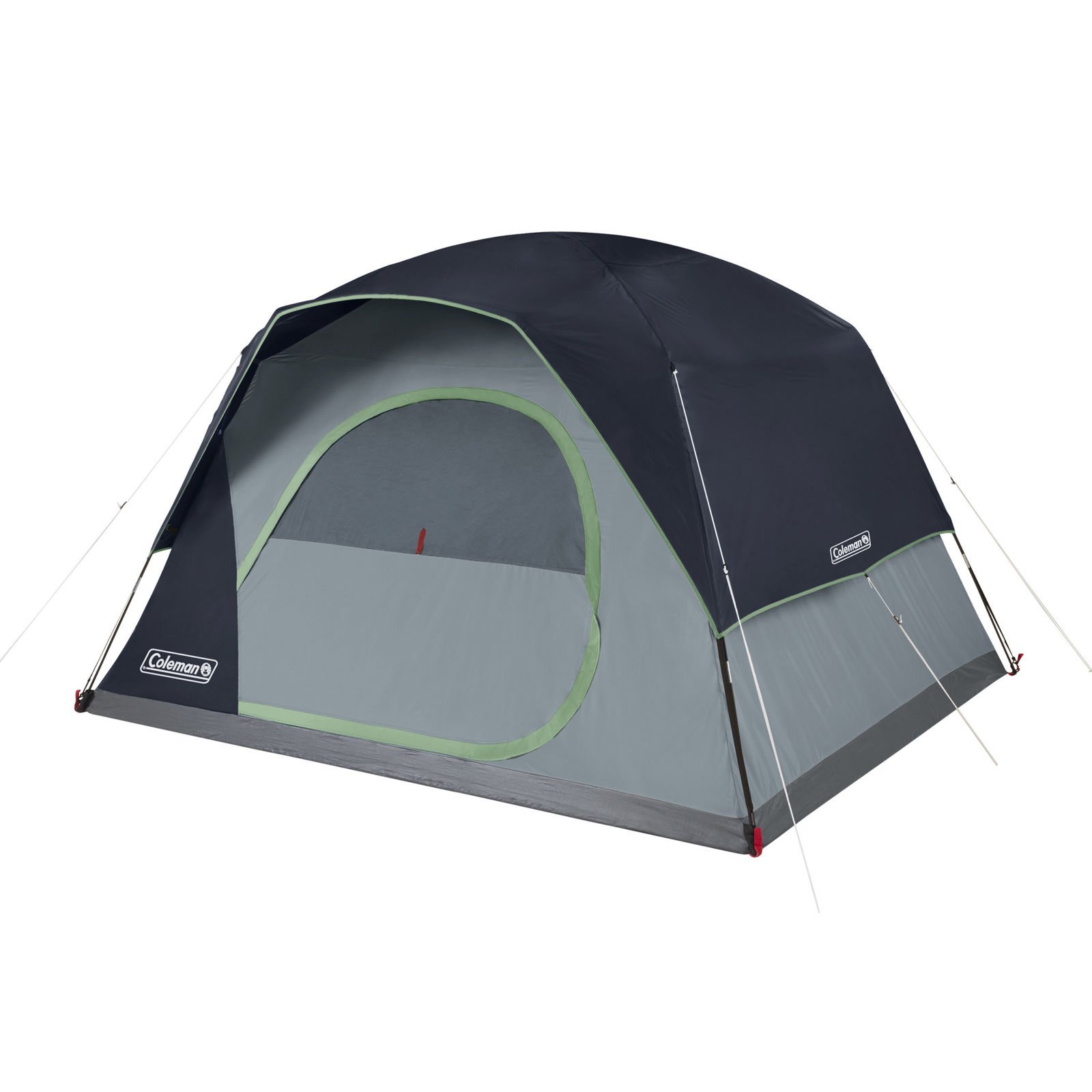 Coleman Skydome 6-person camping tent with pre-attached poles