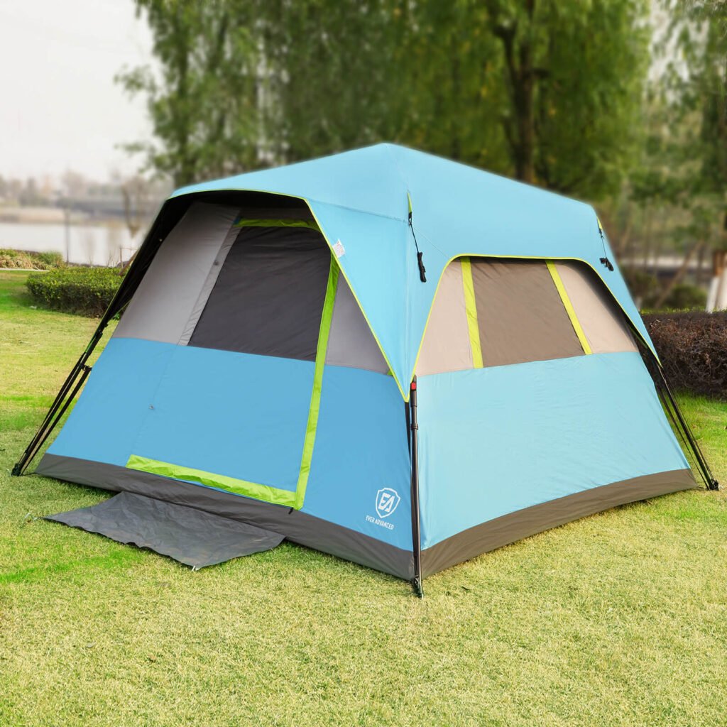 EVER ADVANCED 6 Person Blackout Instant Cabin Tent