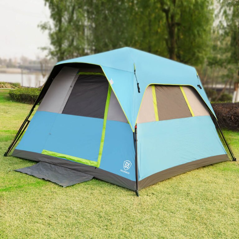 EVER ADVANCED 6-Person Blackout Instant Cabin Tent